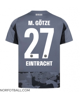 Billige Fotballdrakt Eintracht Frankfurt Mario Gotze #27 Replika Tredjedrakt 2025-26 Kortermet